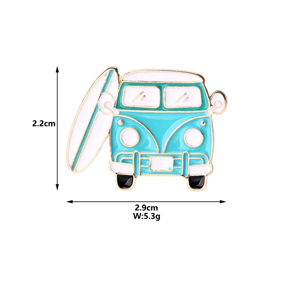 Cute Modern Style Pin Car Heart Shape Bicycle Alloy Enamel Plating Unisex Brooches display picture 7