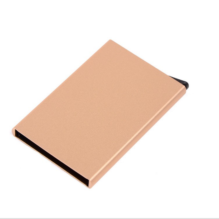 Caja organizadora de tarjetas, almacenamiento antideslizante y antirrobo para tarjetas de visita y crédito