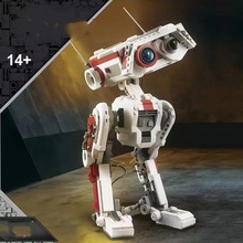 跨境79014星球大战大战探测狗BD-1机器人拼装小颗粒积木玩具67005