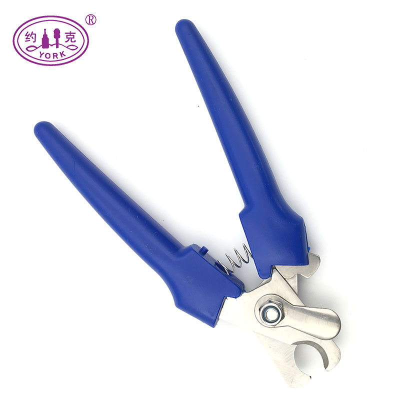猪用断尾钳/手动仔猪剪尾钳/蓝把不锈钢