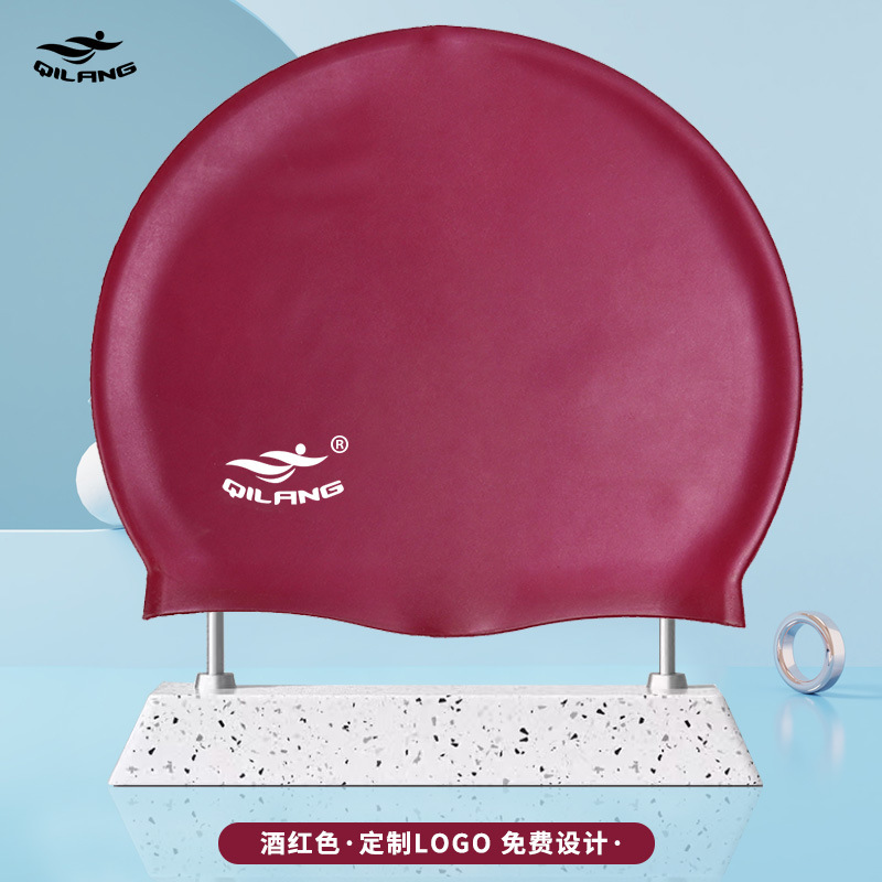 Gorro de Natación Universal de Silicona para Adulto 50g Elástico para Natación image 18
