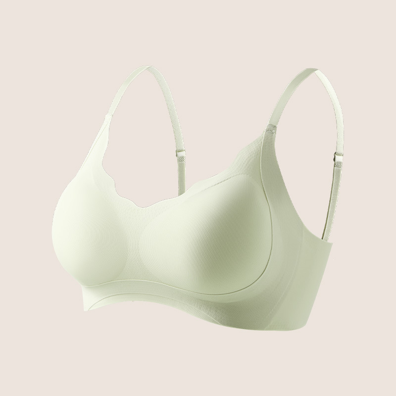 Cinturón de hombro ancho de soporte, doble capa de elevación, sin anillo de acero, pecho transpirable, ropa interior pequeña sin marcas, espalda hermosa.