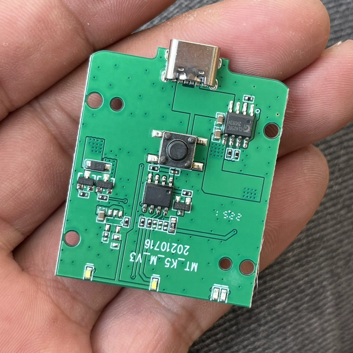 Регулируемая плата управления водяным насосом двигателя 3,7 В с зарядкой Typec 5 В, новая плата по одной цене