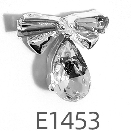 Nuevos accesorios de uñas de aleación especial de comercio electrónico transfronterizo lote mixto sonrisa cara arco uñas pegadas fábrica de diamantes al por mayor