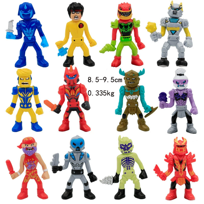 Граница 4-дюймовый Thunder Heat Fighting Handle 12 Метры Fighting Doll Peripheral Game Model cake baking display