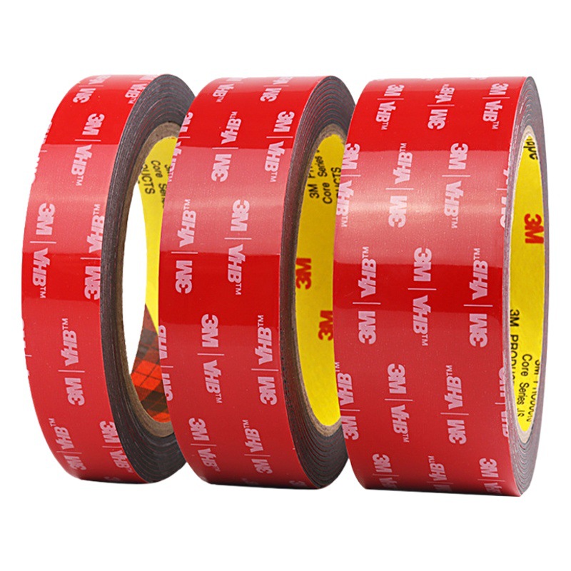 3m両面テープ5952強力無痕vhbテープ高粘度耐高温車用黒色フォーム3m両面テープ