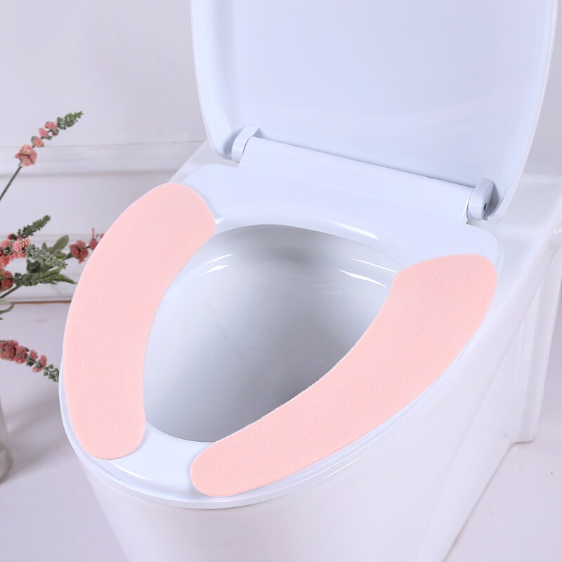静電吸着式トイレシート、四季通用、洗える、貼り付け式トイレシート|undefined