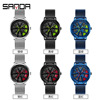 Waterproof trend neon quartz watches, wheel, dial for leisure, swiss watch