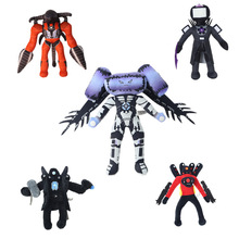 �羳������Ʒ skibidi toilet plush �RͰ�ː���ë�q��߹�����ż