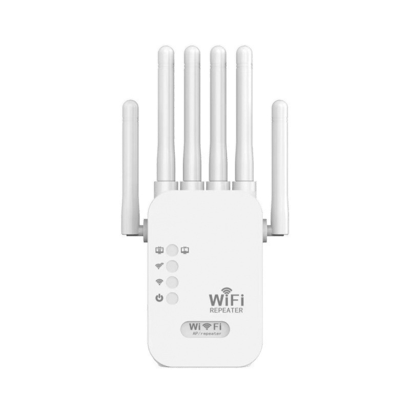 Wall King WiFi 信号アンプはワイヤレス エクステンダーを強化し、6 つのアンテナ リピーターが寝室の信号を拡大します|undefined