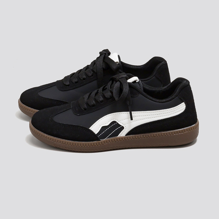 Zapatos casuales clásicos retro de mujer zapatos blancos bajos zapatos de plantilla de lazos para hombres y mujeres zapatos de entrenamiento F8868