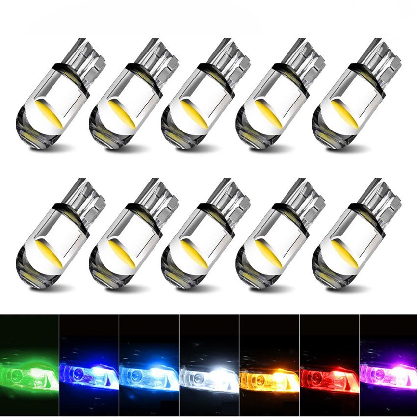 Car showing wide light T10 crystal transparent integrated LED small…