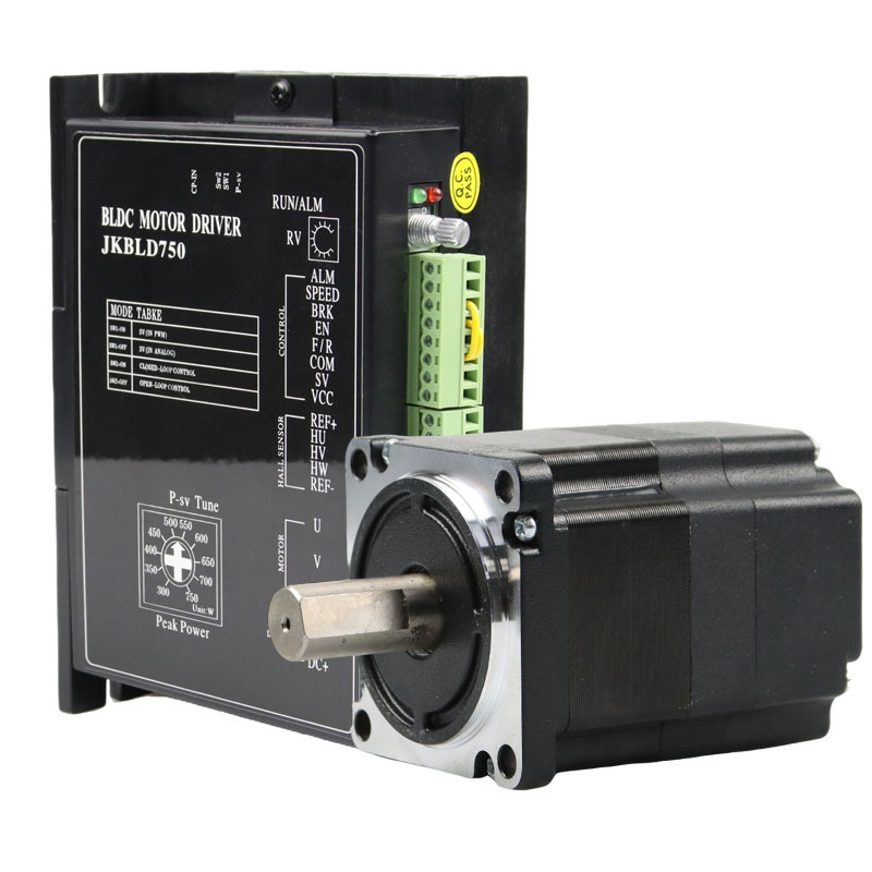Motor DC sin escobillas 42/57/60/80/86 de 24v/36v/48v/50w/100w/200w/80mm