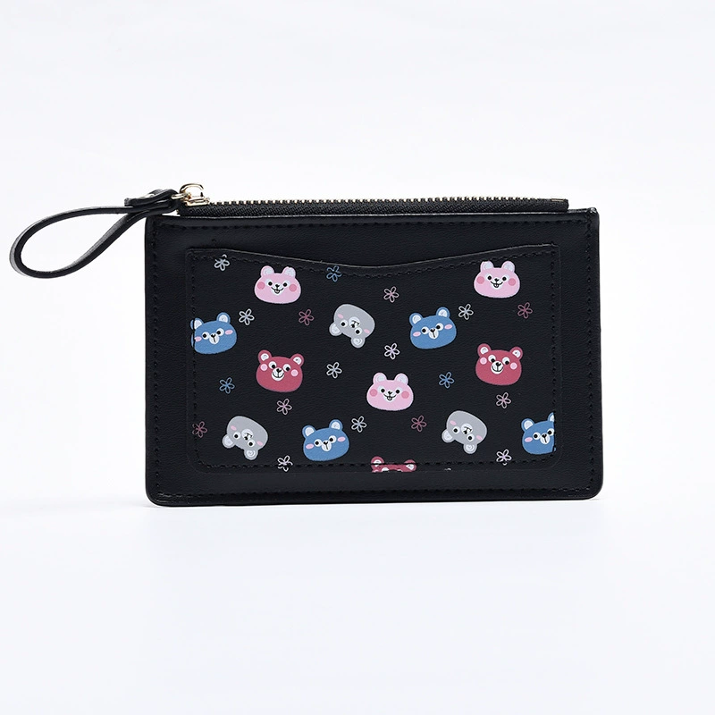 Wallet, short thin cartoon shoulder bag, Korean style
