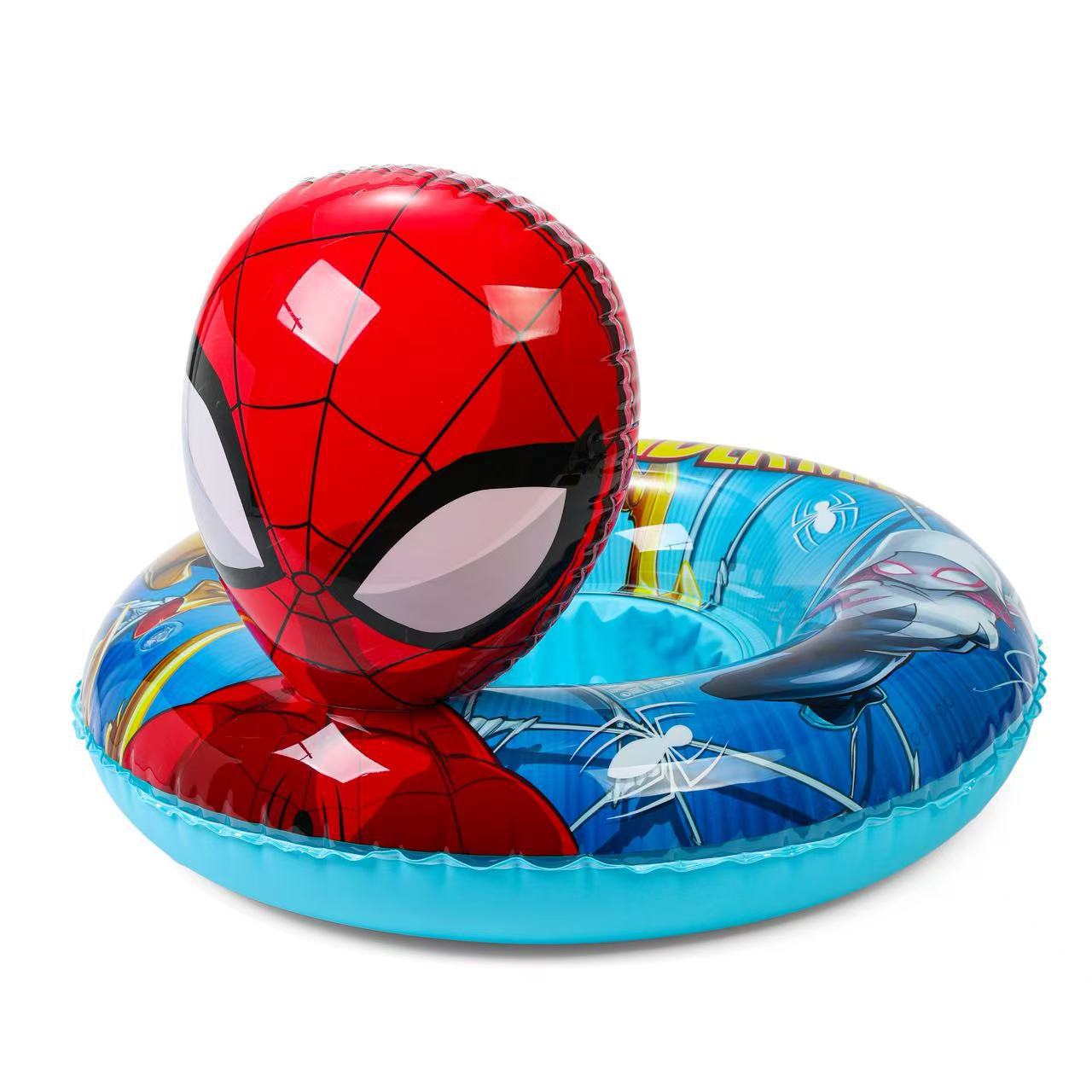 Flotador Inflable Infantil de PVC Eco-amigable con Dibujos Animados para Piscina y Parque Acuático