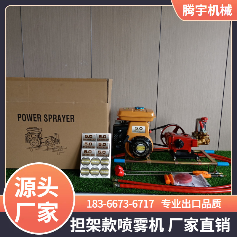 Soporte al comercio exterior Robin Power Gasoline Stretcher Jardín Gasoline Frame Pulverizer