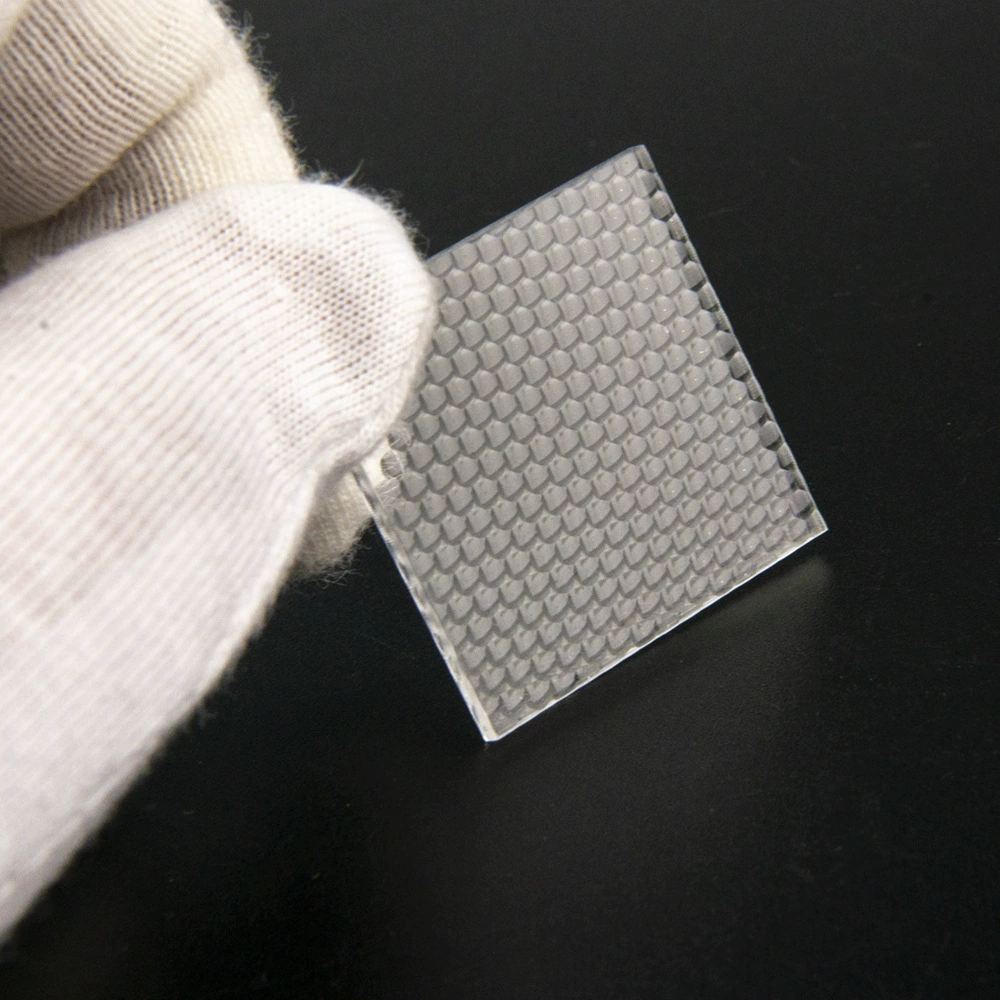 Акриловая составная линза для глаз Светодиодная однородная оптическая ультратонкая линза 30*30 мм оптический физический эксперимент VRwl