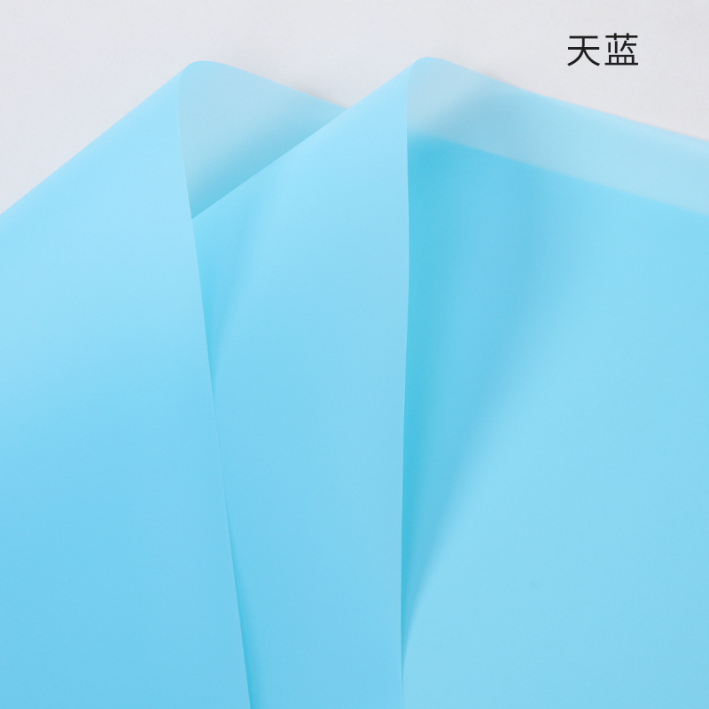 Papel de embalaje de flores al por mayor material de floristería ramo material de papel de embalaje material de embalaje papel de embalaje impermeable papel de doble cara bicolor Ouya