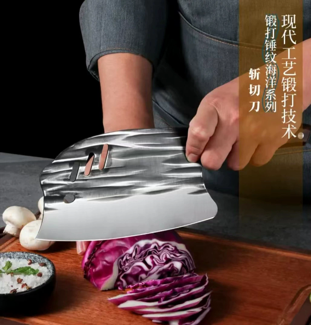 Нож для резки Dolphin круглая головка, нож для головы рыбы, резка мяса, домашний резак, поварский инструмент Yangjiang, станция на рынке