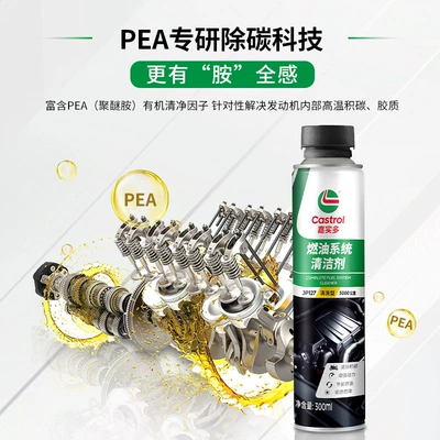 Treasure Removes Carbon Deposits, Fuel: Motor gasoline additive