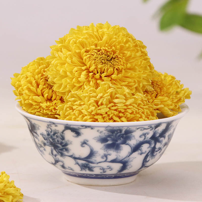 卉源堂 陶菊 散裝批發 菊花 量大價優 徽州黃菊 桃菊500克