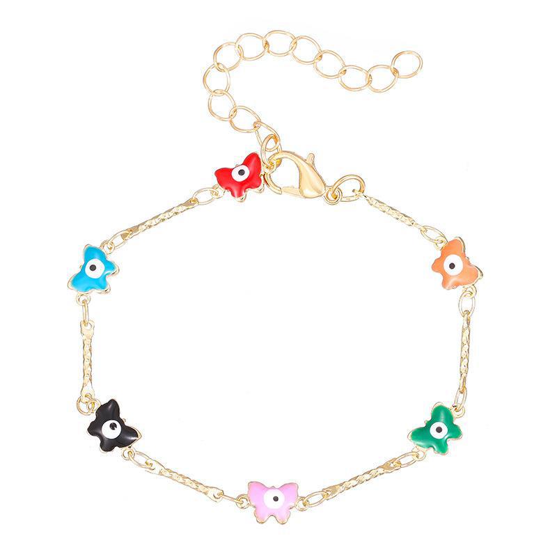 Lucky Evil Eye Red String Bracelet Minimalist Protection Jewelry_voghion.com
