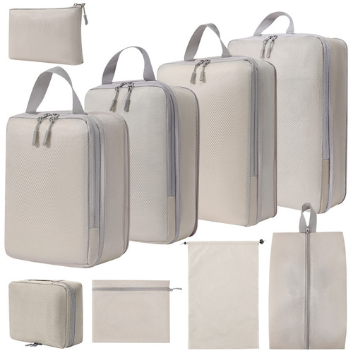 Compressed travel storage bag set digital toiletries and cosmetics storage bags shoes luggage clothing travel storage bags