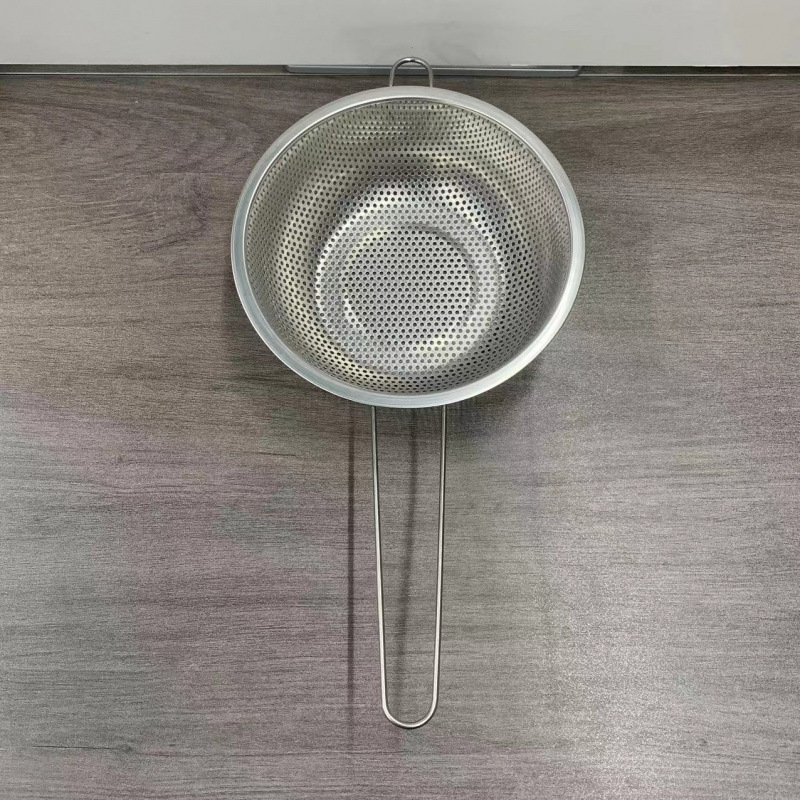 fideos pescados, dumplings fritos, filtro de filtro de malla, cucharas de agua, cucharas de agua, cucharas de acero inoxidable para cocina doméstica