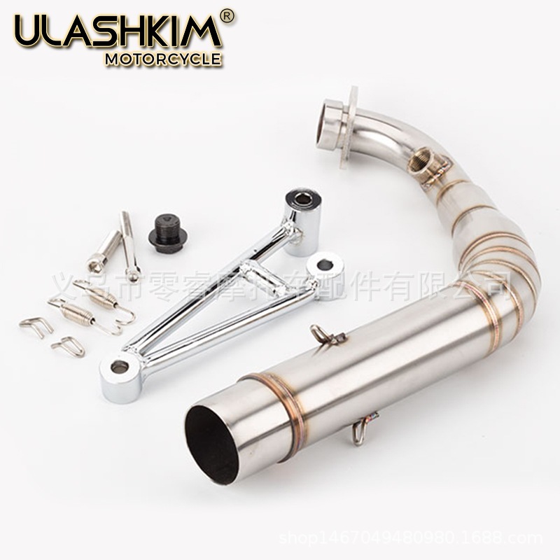 Motorcycle Exhaust Pipe Suitable for Jinzhan Bws Cygnus-X 125 Bws125 Modified Front Exhaust