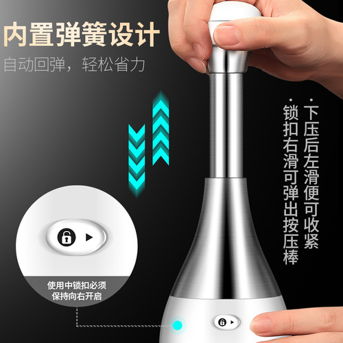 Household garlic artifact, manual garlic masher, garlic bowling ball, small whipping, cutting and pressing garlic masher