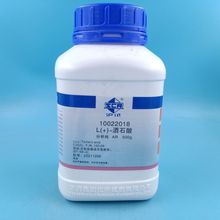国药沪试 L(+)-酒石酸 葡萄酸 右旋 分析纯AR500g 化学实验试剂