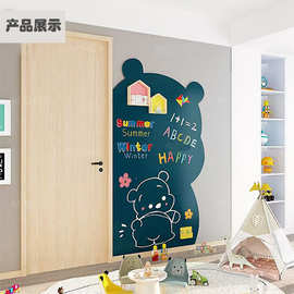 白板墙贴磁性家用儿童涂鸦墙自粘加厚办公培训写字板吸磁软黑板贴