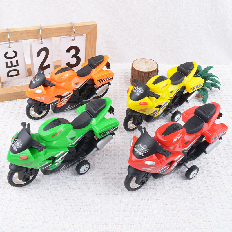 Coches de juguetes para niños retroalimentación cool motocicleta niño modelo de locomotora de simulación bebés regalos al por mayor