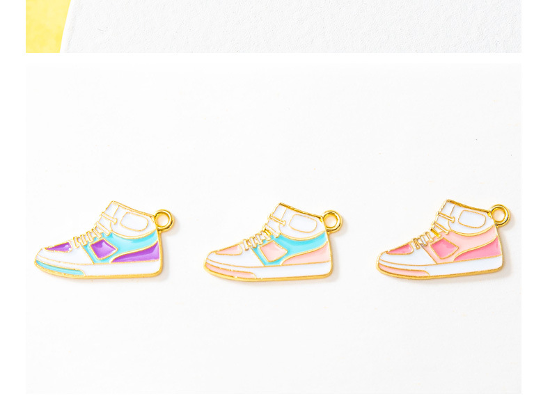 Alloy Material Cartoon, Shoe Pattern 10 PCS/Package Alloy Cartoon Shoe Pendant DIY Jewelry Accessories Bracelets