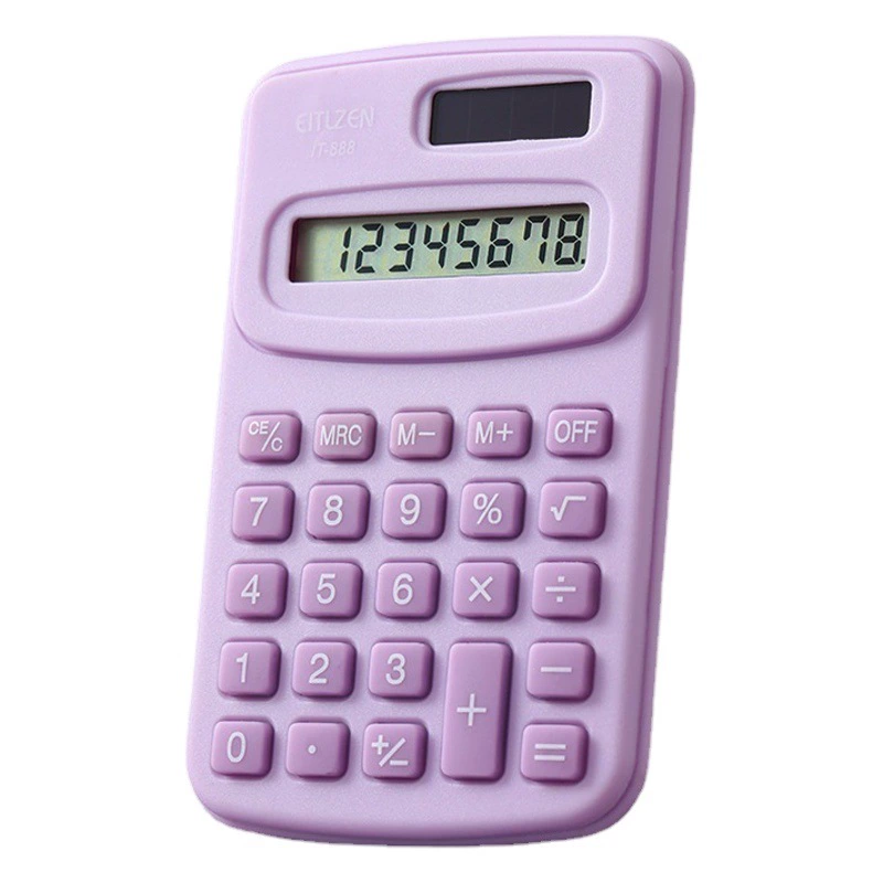 Оптовая продажа 888 учеников начальной школы специальный Калькулятор Мини милый портативный научный компьютерный бухгалтерский портативный калькулятор