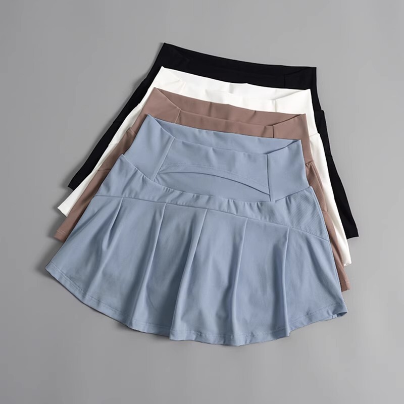 Women's Summer Thin Sports Shorts 2026 New Style Running Anti-Exposure Skirt High-Waisted Slimming Yoga Tennis Skirt Women's Summer Thin Sports Shorts 2026 New Style Running Anti-Exposure Skirt High-Waisted Slimming Yoga Tennis Skirt