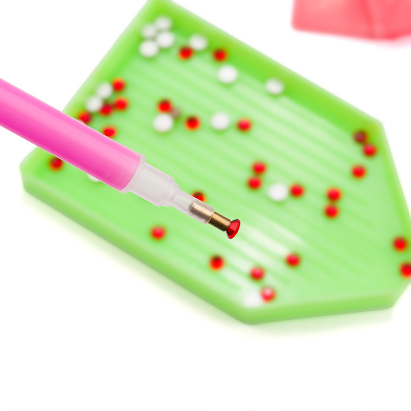 Diamond Painting Tool Set with Dotting Pen for Nail Art, Loose Diamonds, DIY Handmade Clay Diamond Painting Material Kit Diamond Painting Tool Set with Dotting Pen for Nail Art, Loose Diamonds, DIY Handmade Clay Diamond Painting Material Kit