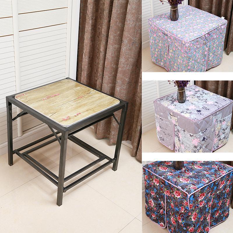 Nueva rejilla para hornear plegable, cubierta de mesa para hornear cuadrada, mesa para cenar en casa, estufa para hornear, mesa de calefacción, cuadrado