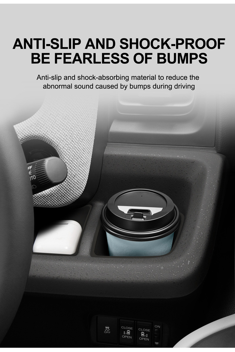 Suitable for 24 Honda Freed Central Control Instrument Panel Water Cup Cover Storage Box Anti-Slip Mat Car Special Product Modification