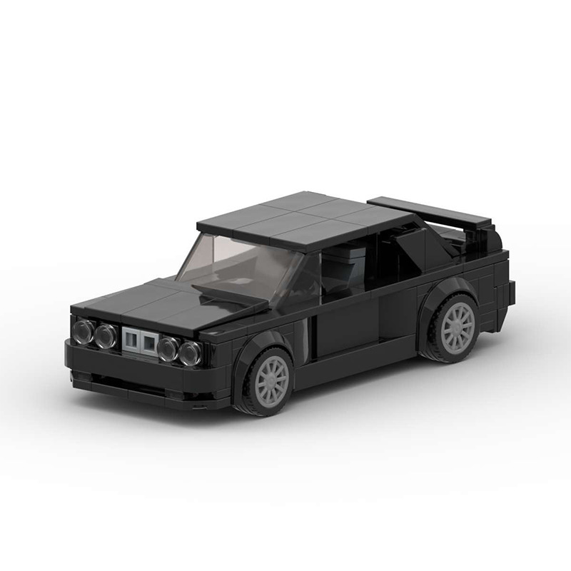 MOC blocks compatible with Lego BMW M3 E30 puzzle boy spigot speed series 8-cell car toy MOC blocks compatible with Lego BMW M3 E30 puzzle boy spigot speed series 8-cell car toy