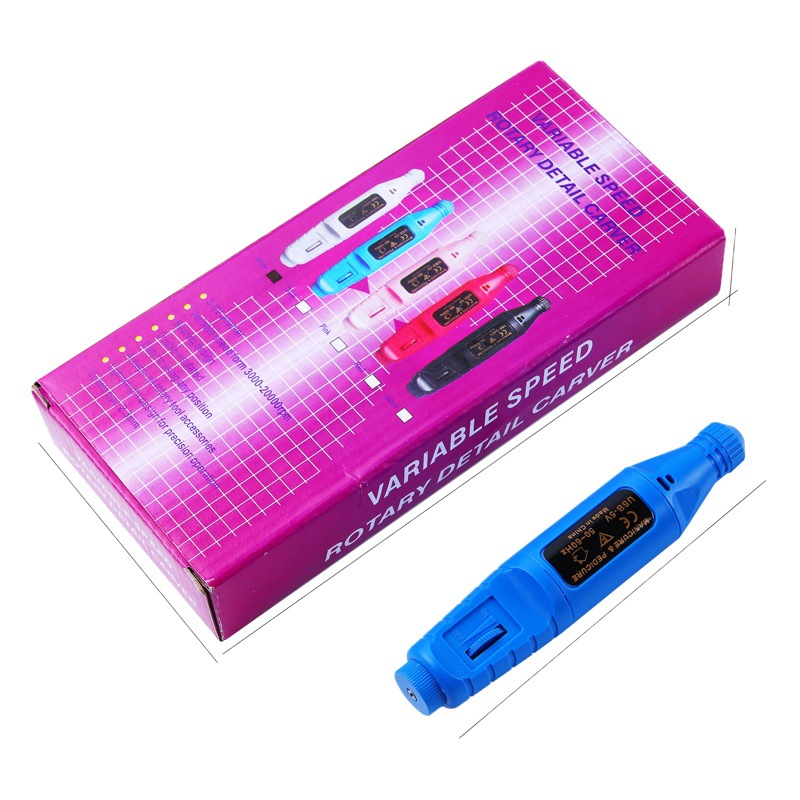 Transfronteriza mejorada máquina de pulir de la pluma de la manicura cable USB portátil manicura y uñas rectificadora manicura herramientas de ventas directas de la fábrica