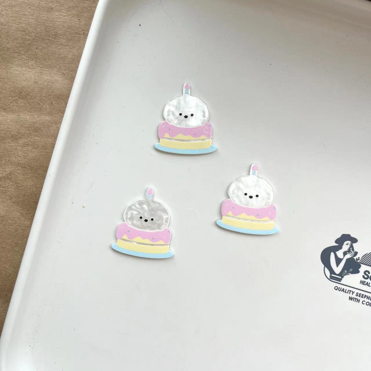 강아지 케이크