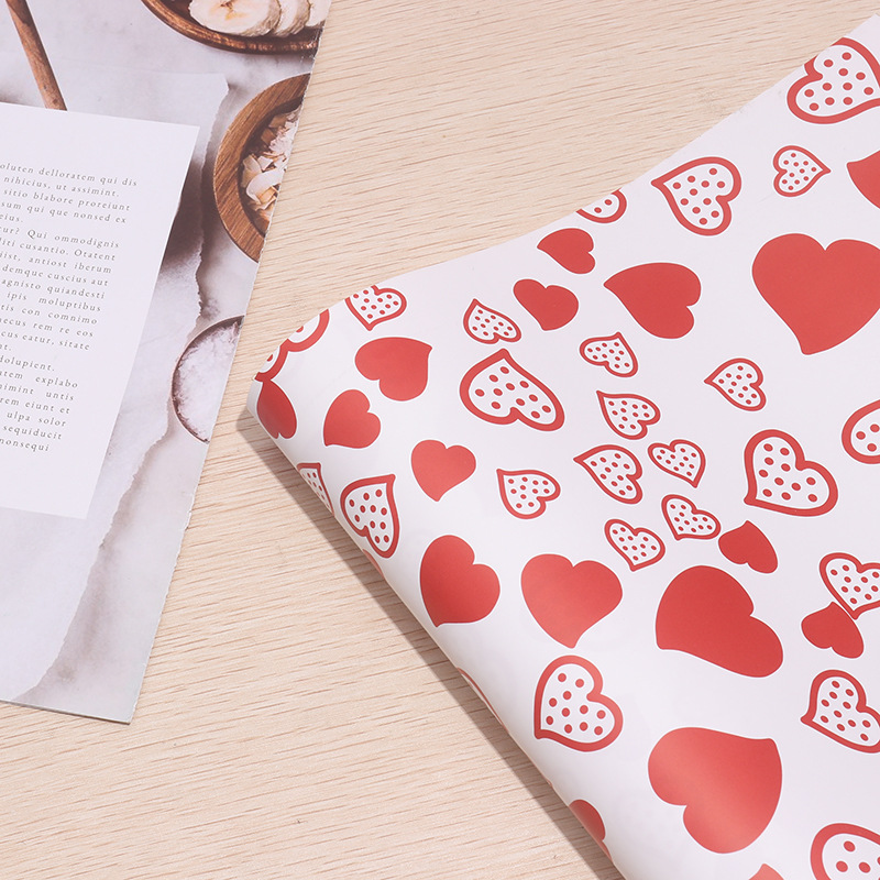51*74CM flores y plantas amor Día de San Valentín Día de San Valentín Día de la madre Día de la madre Regalo de cumpleaños Caja de regalo de decoración Papel de regalo