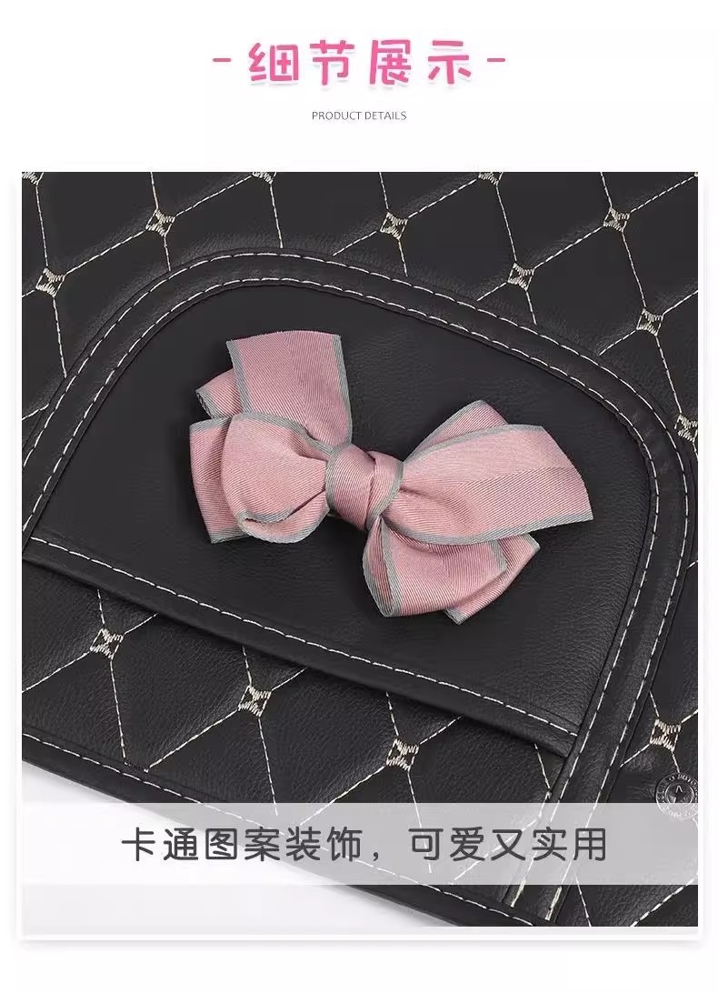 Car Anti-Kick Pad, Seat Back Protection Pad, Backrest Protective Pad, Children's Rear Seat Car Anti-Wear and Anti-Dirt Pad