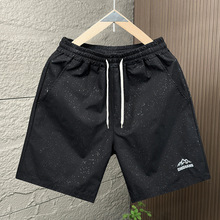 满天星胖子男士休闲短裤夏季宽松加肥大码宽松裤子薄款外穿运动