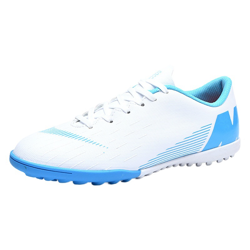 Cross-border C Luo Low help Mandarin Duck zapatos de fútbol hombres y mujeres uñas rotas uñas largas Massey zapatos de entrenamiento para adultos zapatos de competencia para estudiantes