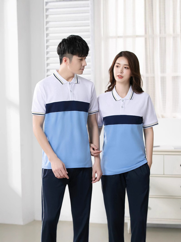 夏中学生制服セット、中学生男女運動会クラス制服、小学生半袖Tシャツグループユニフォーム|undefined