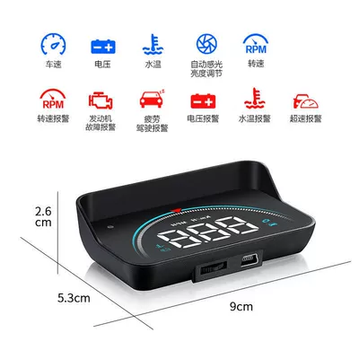 Vehicle HUD, 25 Types of Car-Mounted