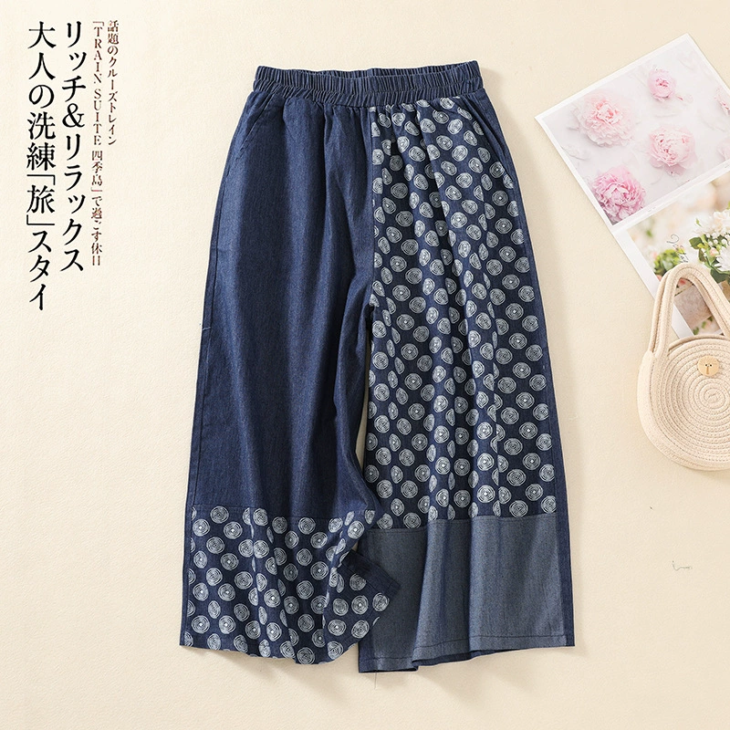 Весна и лето ретро этнический стиль литературный принт