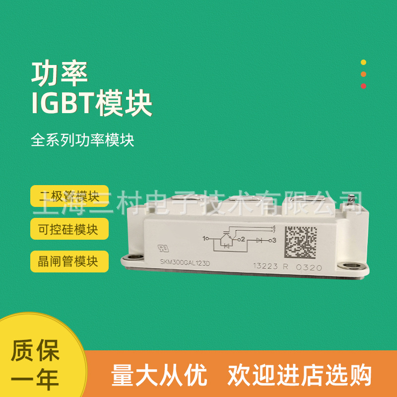 功率IGBT模块SKM200GBD123D/123D1S/126D/126D1S/12T4全新